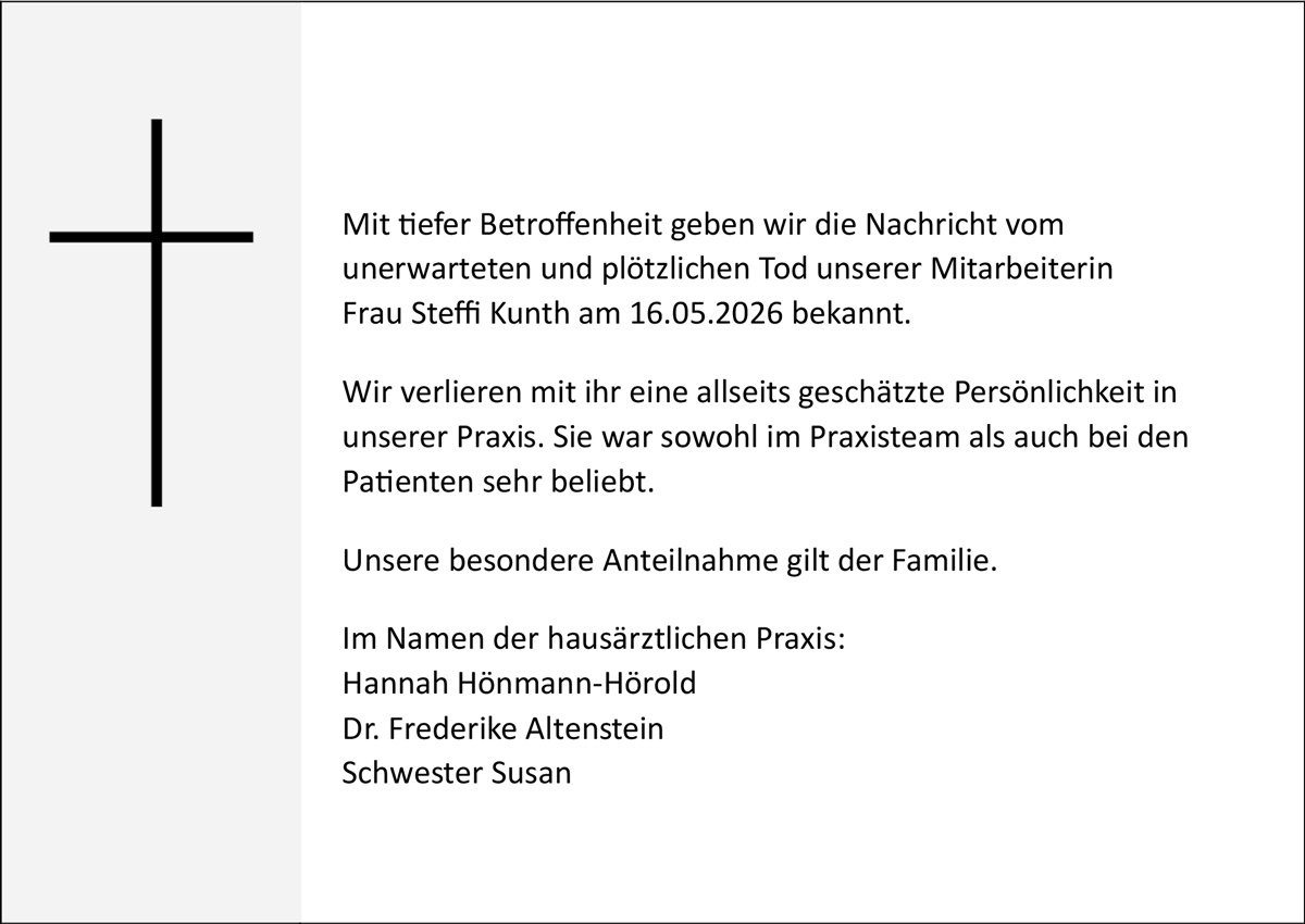 Traueranzeige